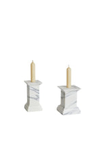Load image into Gallery viewer, Loa Arabescato Candle Holder
